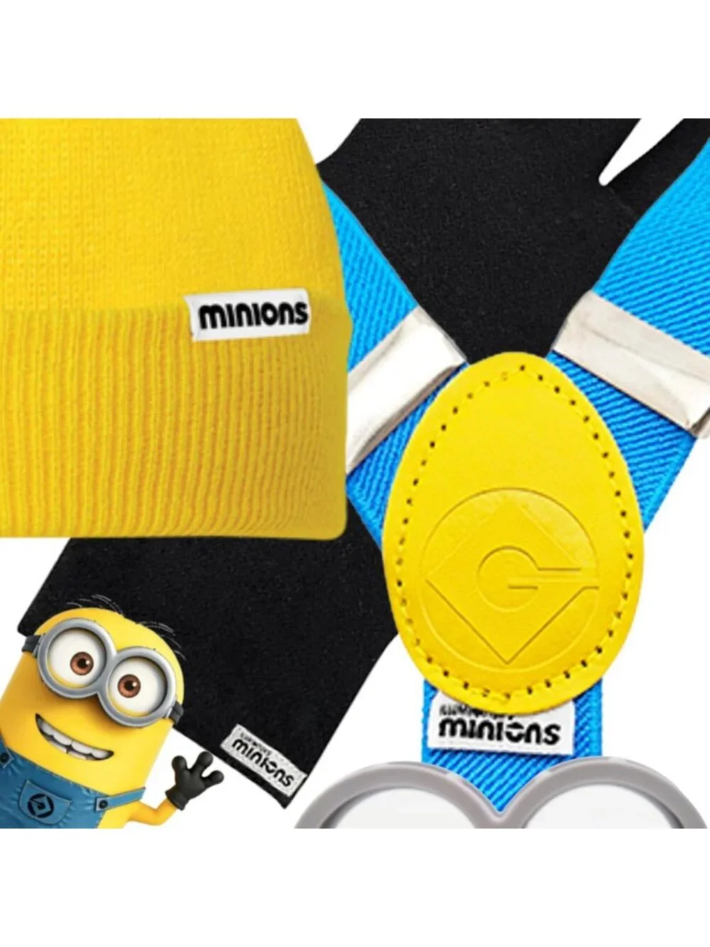 Despicable Me Minions Accessories Set | Goggles, Hats, Gloves & More Fun Gear